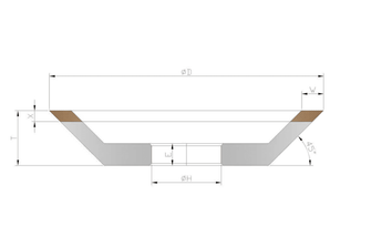 Круг эльборовый 12V2