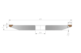 Круг эльборовый 4ET9